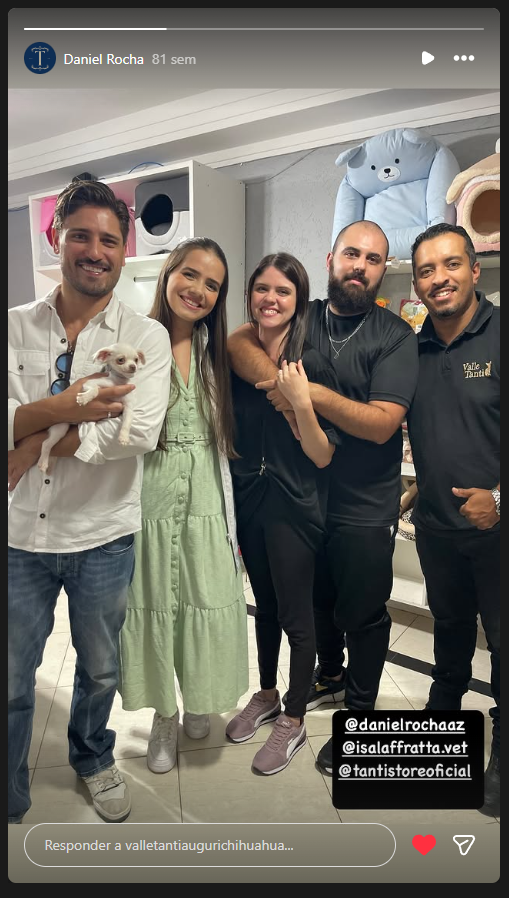 Família e filhote do Valle Tanti Auguri, foto 4